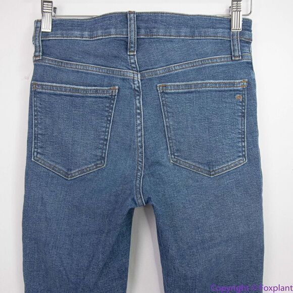 Madewell 9" Mid-Rise Skinny Jeans in Heathfield Wash, 25 - Picture 10 of 16